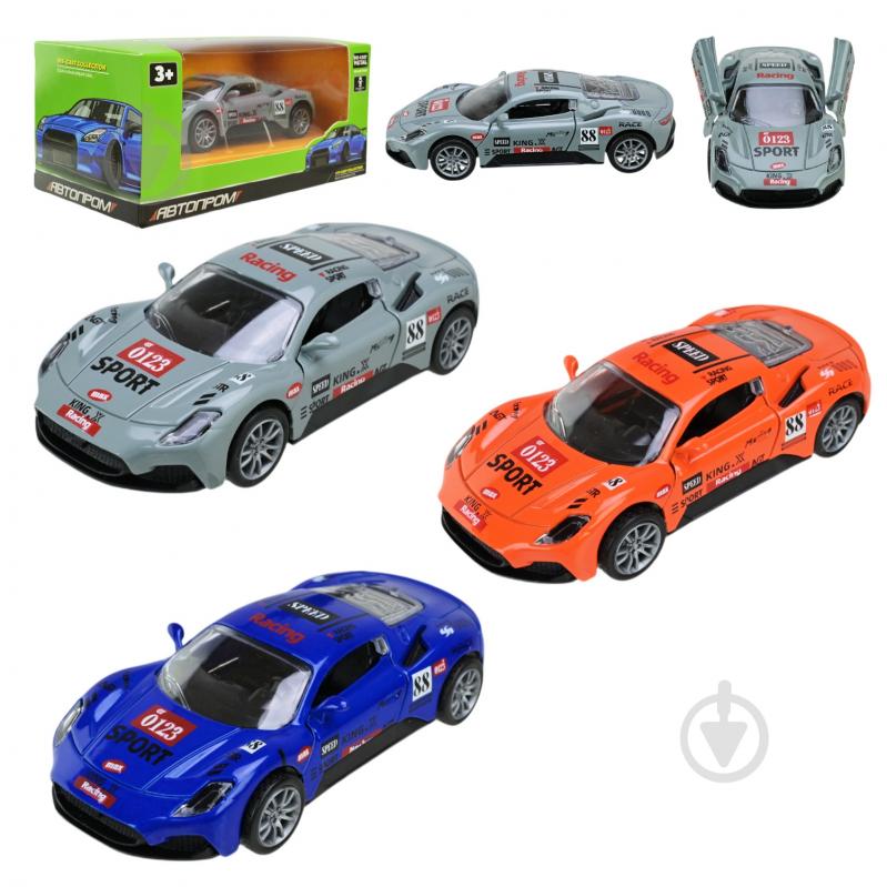 Машинка Автопром 1:32 в короб.15*8*7см AP74182 - фото 1