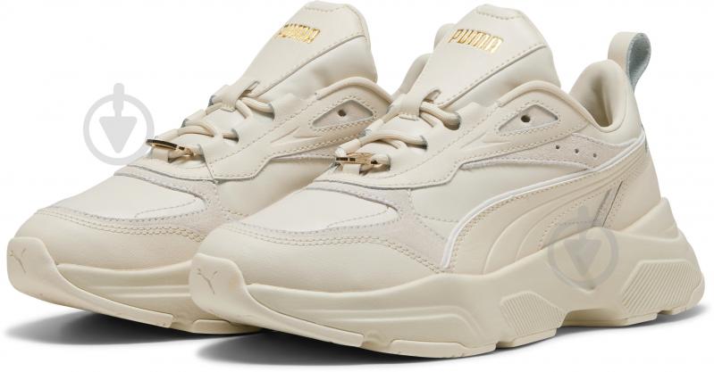 Кросівки жіночі демісезонні Puma Cassia Lux 39783704 р.40 бежеві - фото 3