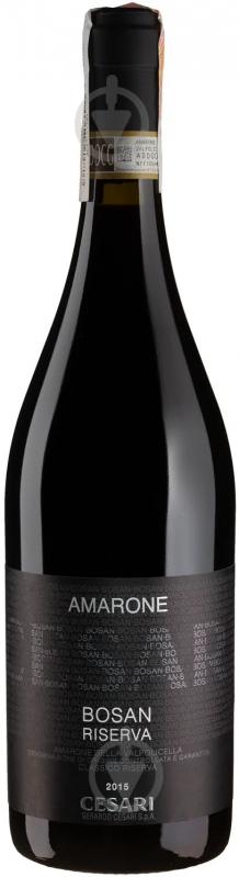 Вино Cesari Amarone della Valpolicella Classico Riserva Bosan 2015 - dry 0,75 л - фото 1