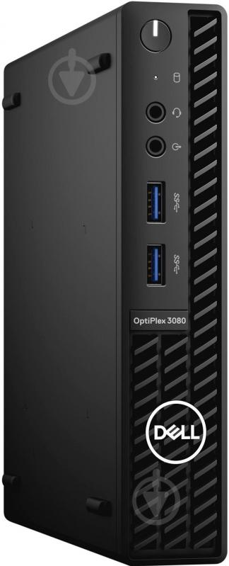 Неттоп Dell OptiPlex 3080 MFF (210-AVPN-2110AMCS) black - фото 1