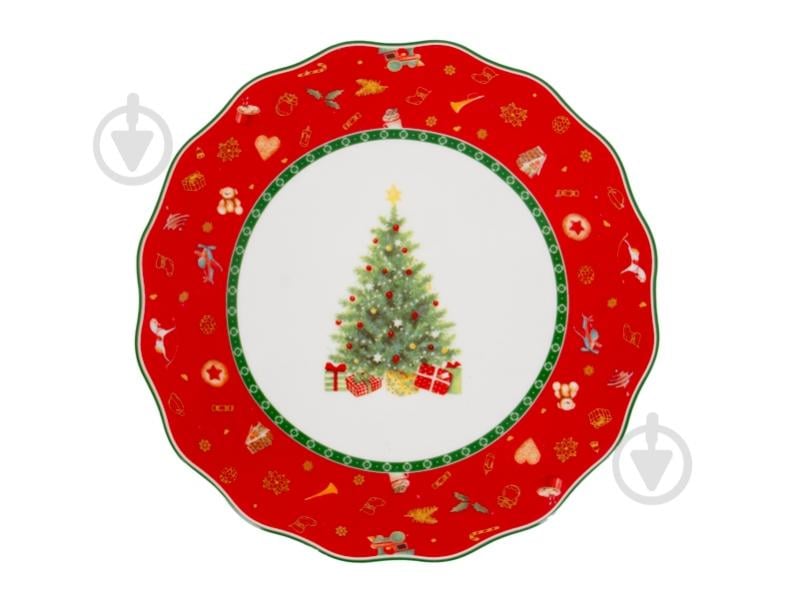 Блюдо для торта Lefard Christmas Delight 20 см 985-194 - фото 2