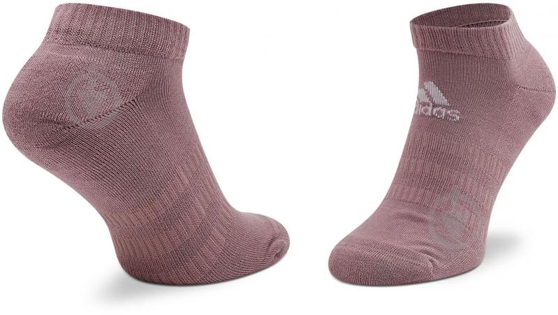 Шкарпетки Adidas Cushioned Low-Cut HE4984 р.M червоний 3 шт. - фото 3 Шкарпетки Adidas Cushioned Low-Cut HE4984 р.M червоний 3 шт. - фото 3