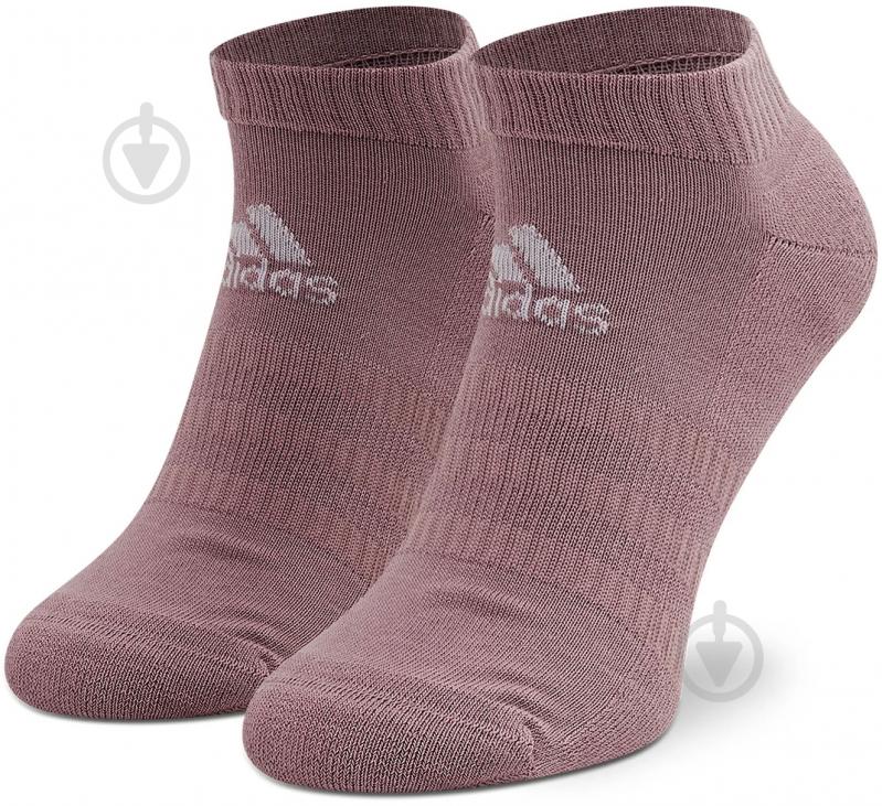 Шкарпетки Adidas Cushioned Low-Cut HE4984 р.M червоний 3 шт. - фото 2 Шкарпетки Adidas Cushioned Low-Cut HE4984 р.M червоний 3 шт. - фото 2