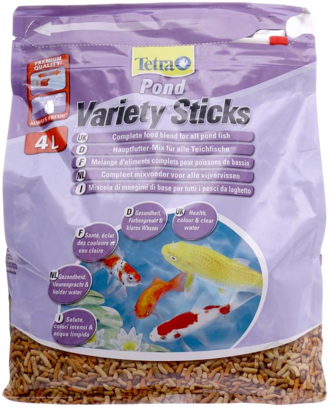 Корм Tetra Pond Variety Stiks 4 л (субпродукты растительного происхождения) - фото 1