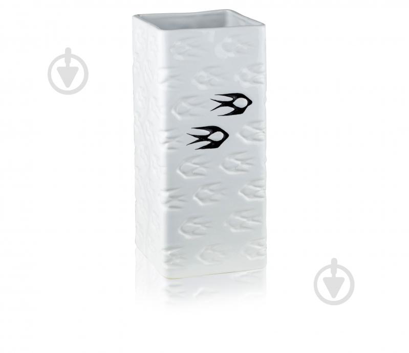 Ваза Eterna 1604-26 белая 26 см - фото 1