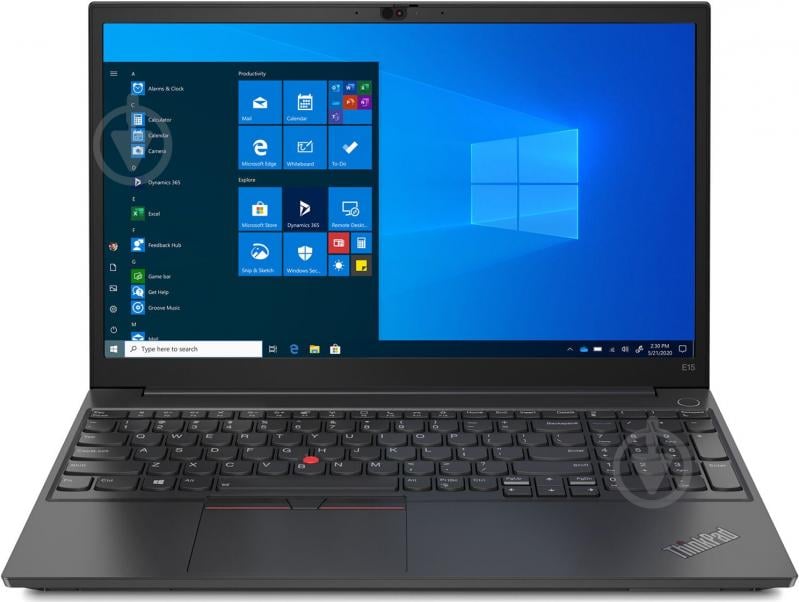 Ноутбук Lenovo ThinkPad E15 Gen 2 15,6 (20TD0004RA) black - фото 1