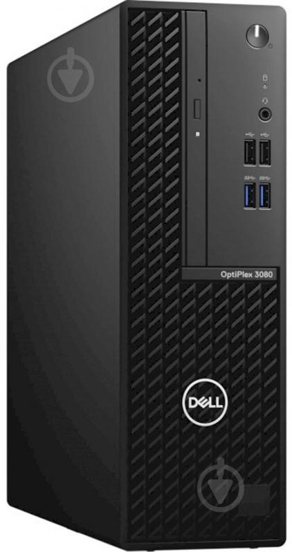 Неттоп Dell OptiPlex 3080 SFF (N224O3080SFF) black - фото 1