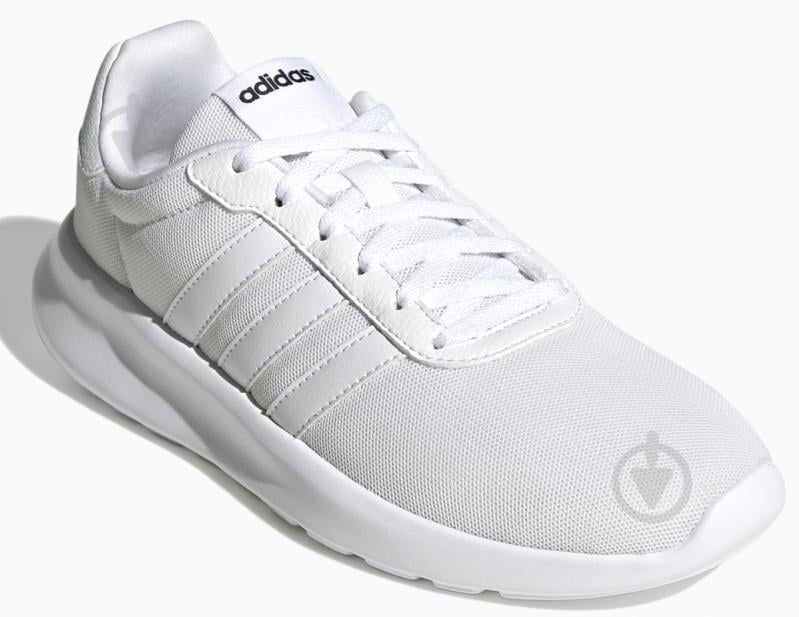 Кросівки жіночі демісезонні Adidas LITE RACER 3.0 GW7955 р.38 білі - фото 3