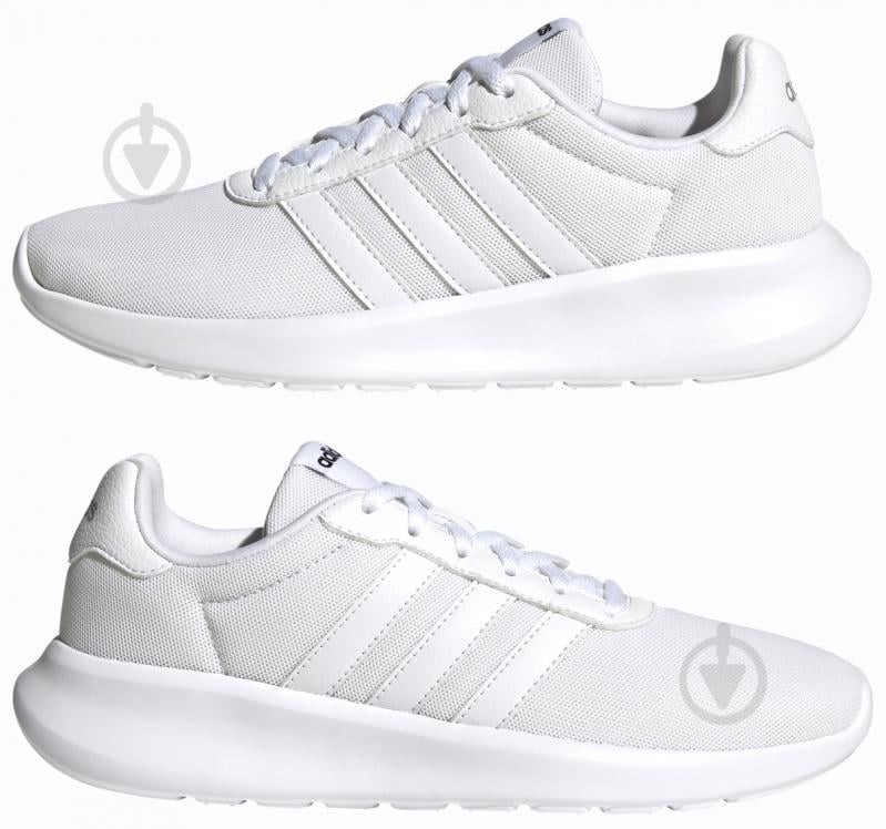 Кросівки жіночі демісезонні Adidas LITE RACER 3.0 GW7955 р.38 білі - фото 5