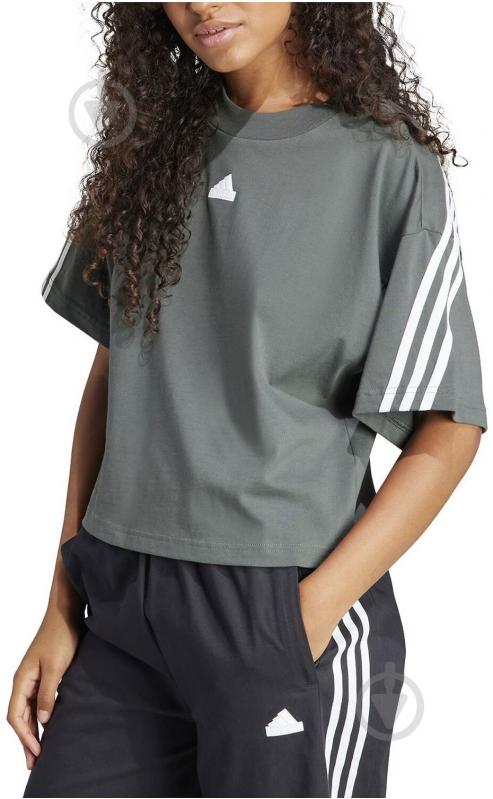 Футболка Adidas IV5267 р.XS серый - фото 1