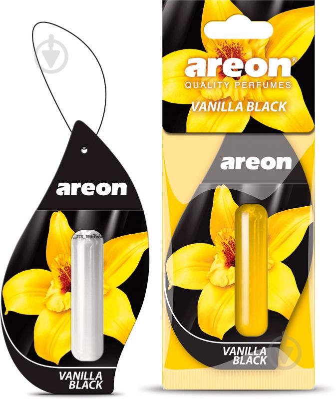 Ароматизатор на дзеркало Areon VIP Liquid Vanilla Black - фото 1