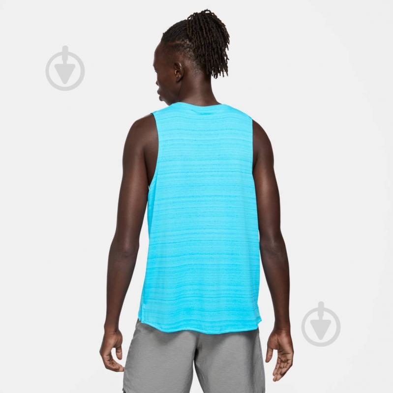 Майка Nike M NK DF MILER TANK CU5982-447 р.L блакитний - фото 3