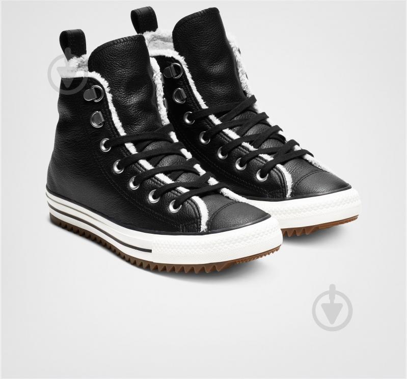 Кеды Converse CTAS HIKER BOOT HI 161512C р.34,5 черный - фото 8