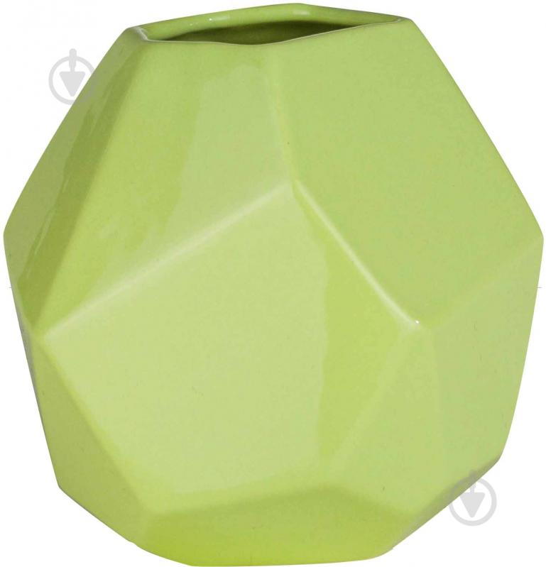 Ваза керамическая Eterna 2500-9,5 9,5 см зеленая - фото 1 Ваза керамическая Eterna 2500-9,5 9,5 см зеленая - фото 1