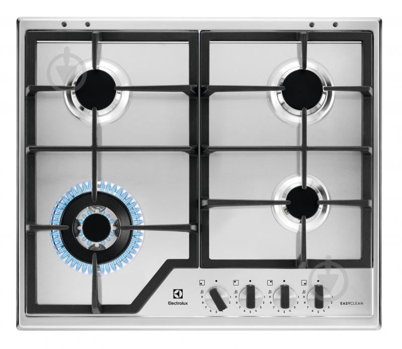 Варочная поверхность газовая Electrolux KGS64362XX - фото 1