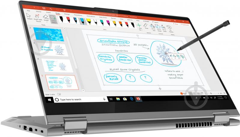 Ноутбук Lenovo ThinkBook 14s Yoga ITL 14 (20WE000CRA) mineral grey - фото 1