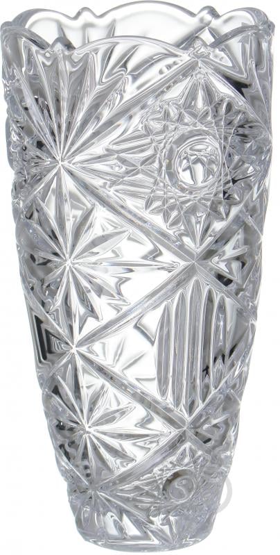 Ваза стеклянная Bohemia Miranda 25 см 25 см прозрачная - фото 1