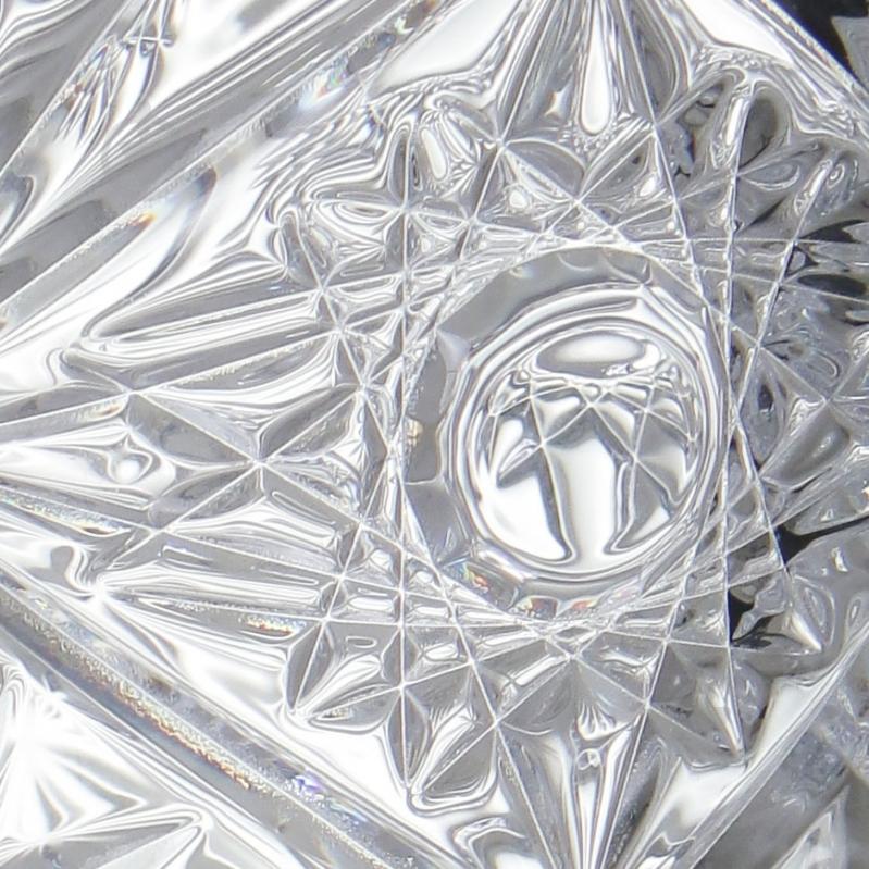 Ваза стеклянная Bohemia Miranda 25 см 25 см прозрачная - фото 2