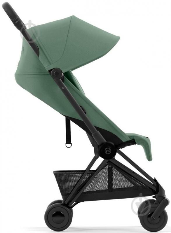 Коляска прогулянкова Cybex Coya Matt Black Leaf Green (522004355) - фото 7