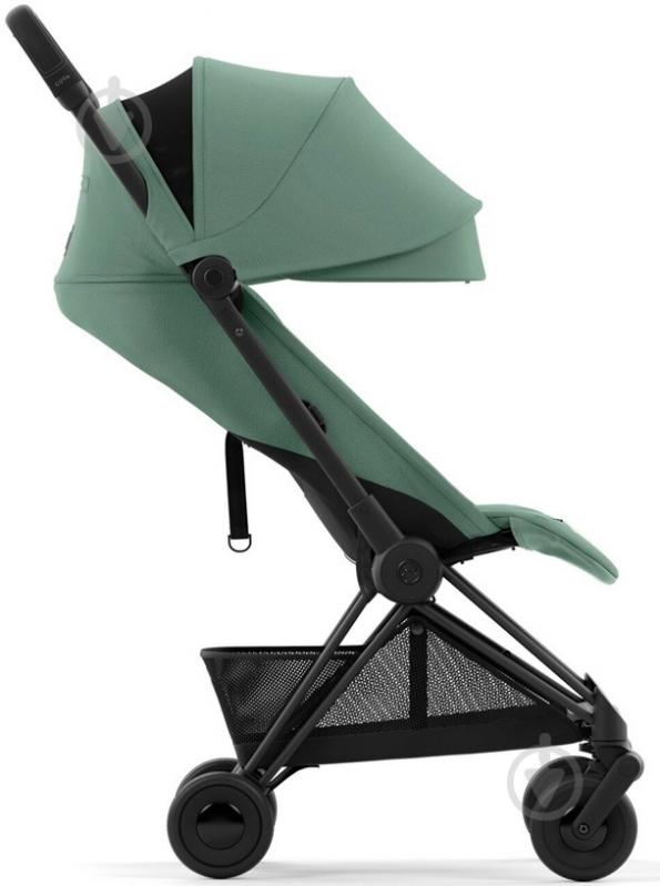 Коляска прогулянкова Cybex Coya Matt Black Leaf Green (522004355) - фото 6