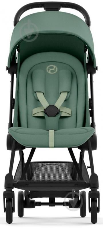 Коляска прогулянкова Cybex Coya Matt Black Leaf Green (522004355) - фото 4