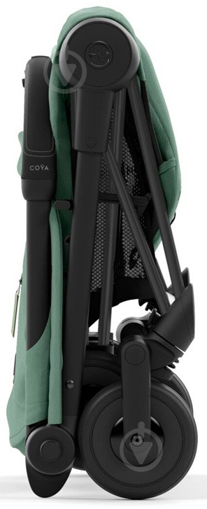 Коляска прогулянкова Cybex Coya Matt Black Leaf Green (522004355) - фото 2