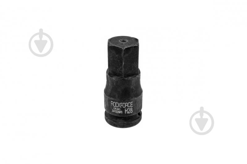 Насадка ударна 6-гранна 28 мм, 3/4'' ROCKFORCE 1 шт. RF-26410028MPB - фото 2 Насадка ударна 6-гранна 28 мм, 3/4'' ROCKFORCE 1 шт. RF-26410028MPB - фото 2