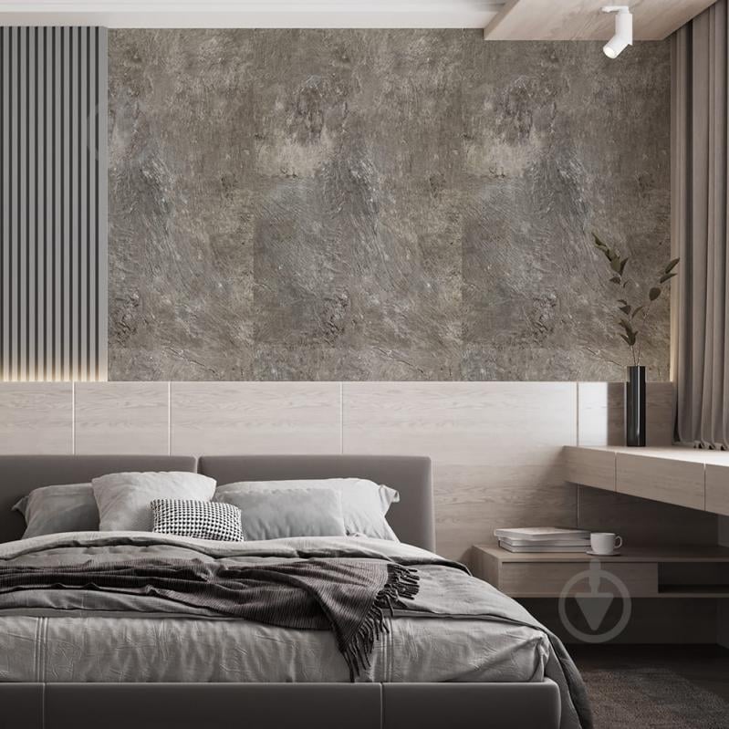 3D-панель з ПВХ самоклейна Sticker Wall мармур темно-сірий 600х3000х2 мм рулон (SW-00001286) - фото 5 3D-панель з ПВХ самоклейна Sticker Wall мармур темно-сірий 600х3000х2 мм рулон (SW-00001286) - фото 5