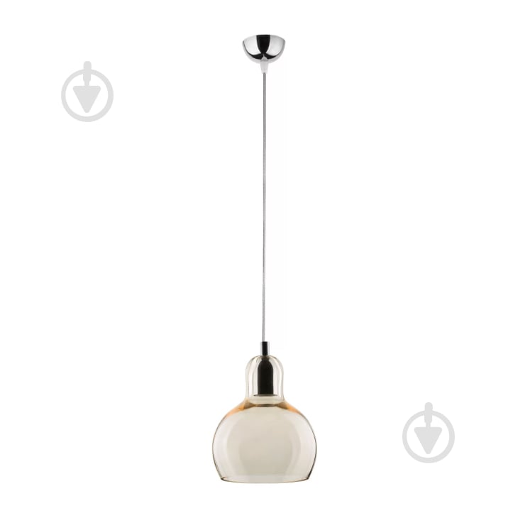 Підвіс TK Lighting MANGO 4361 1xE27 бурштиновий/чорний - фото 1