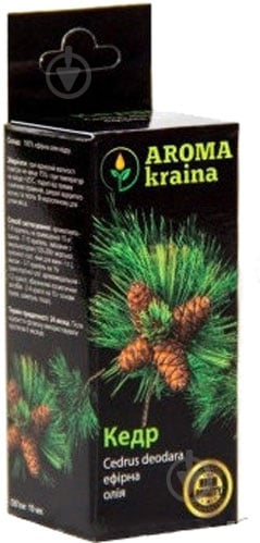 Эфирное масло Aroma kraina Кедр 10 мл - фото 1