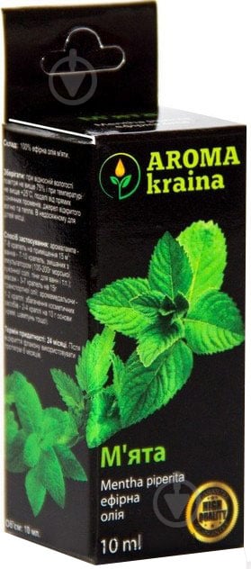 Ефірна олія Aroma kraina Мята 10 мл - фото 1