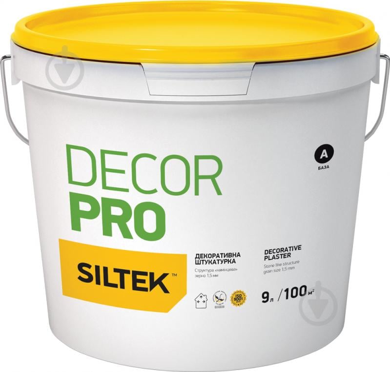 Декоративная штукатурка короед Siltek DECOR PRO База DА 2 мм 25 кг - фото 1