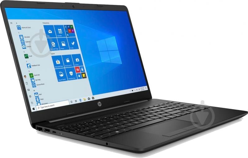 Ноутбук HP 15-dw1097ur 15,6 (2E9R1EA) black - фото 2