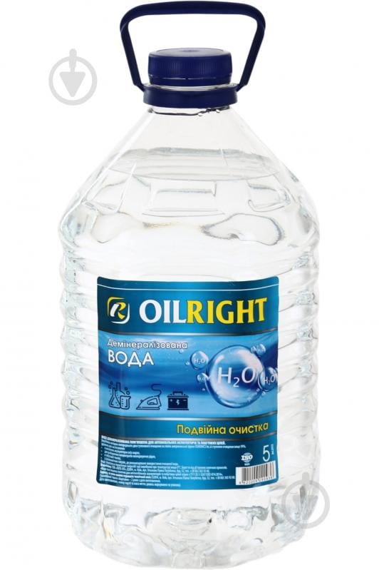 Вода Oil Right деминерализованная 5 л - фото 1