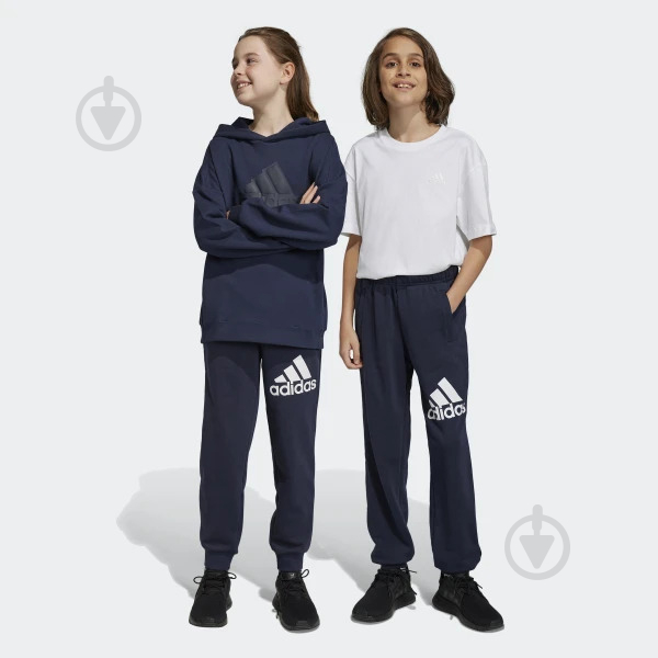 Брюки Adidas U BL PANT HR6383 р. 7-8YRS черный - фото 3