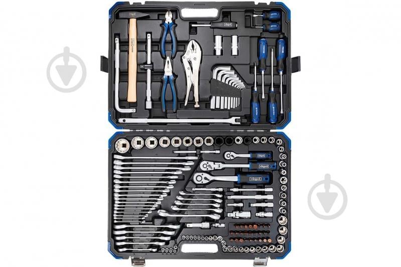 Набор ручного инструмента Scheppach SCH-41421-5 GOLD - фото 2 Набор ручного инструмента Scheppach SCH-41421-5 GOLD - фото 2