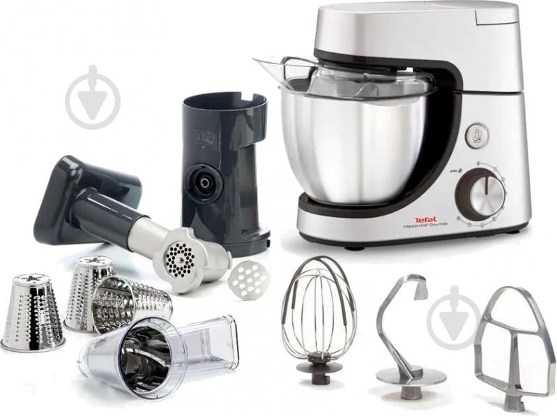 Кухонная машина Tefal Masterchef Gourmet QB512D38 - фото 1