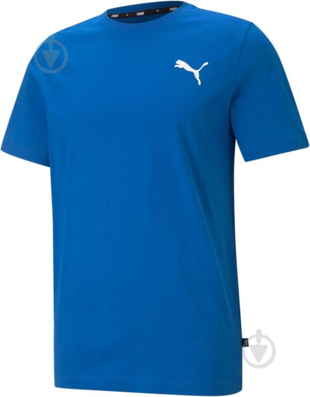 Футболка Puma ESS Small Logo Tee 58666859 р.L синій - фото 1