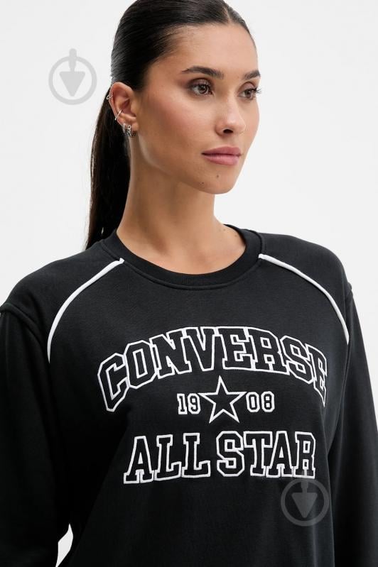 Джемпер Converse SNEAKER PATCH HOODIE CVW5K122-M6X р.M серый - фото 3