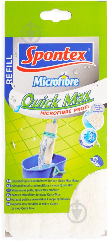 Змінна насадка до швабри SPONTEX Quick Max 33 см - фото 3