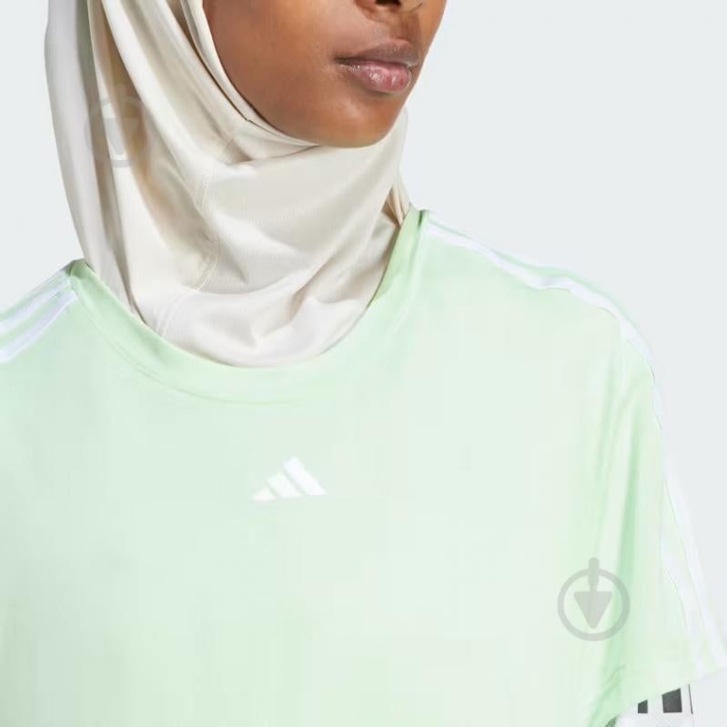 Футболка Adidas TR-ES 3S T IS4213 р.L зеленый - фото 4