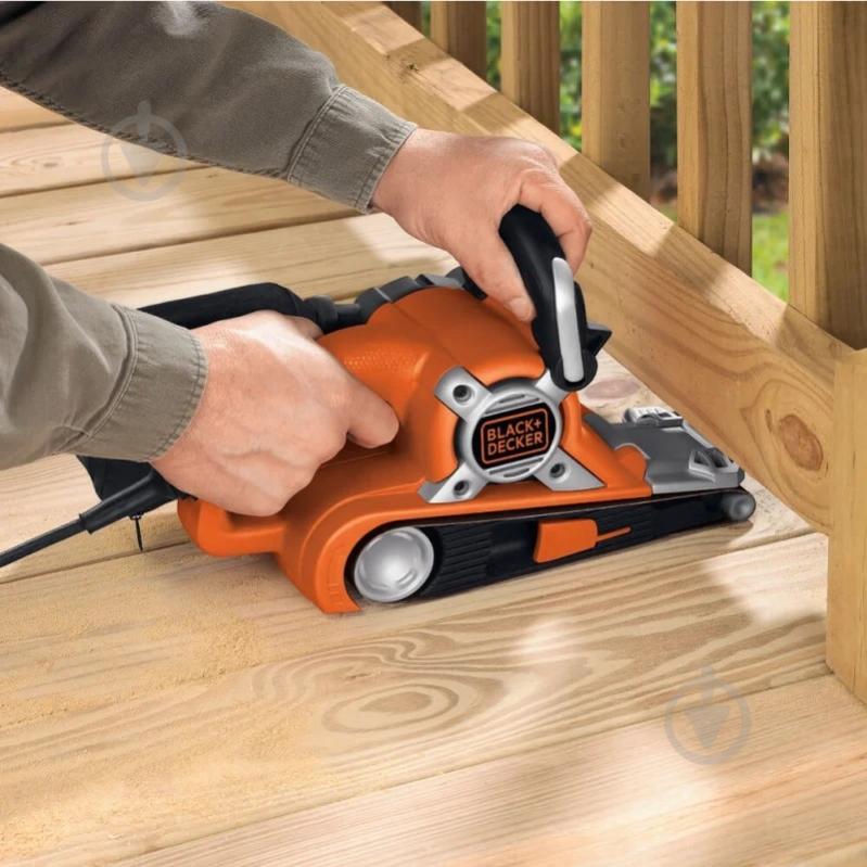 Ленточная шлифмашина Black+Decker KA88 - фото 3