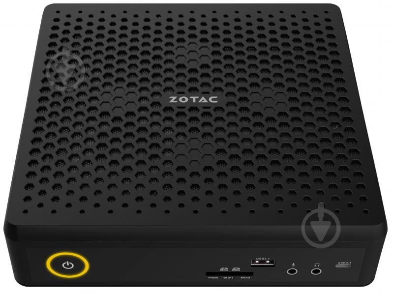 Неттоп Zotac ZBOX QCM7T3000 (ZBOX-QCM7T3000-BE) black - фото 2