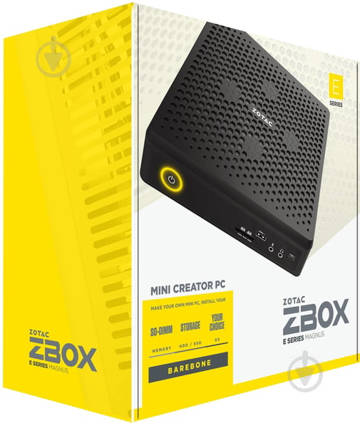 Компьютер персональный Zotac Magnus EN052060C (Barebone) (ZBOX-EN052060C-BE) black - фото 8