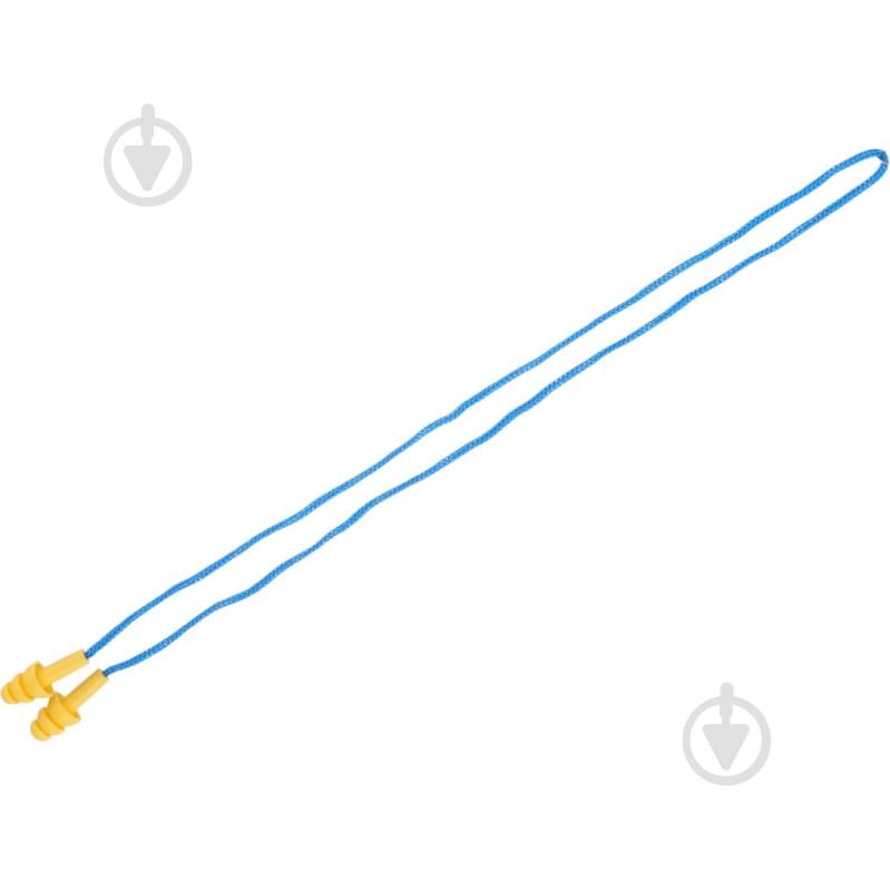 Беруші Compass противошумовые с веревкой желтый SNR 29 дБ пара E-1002 - фото 4