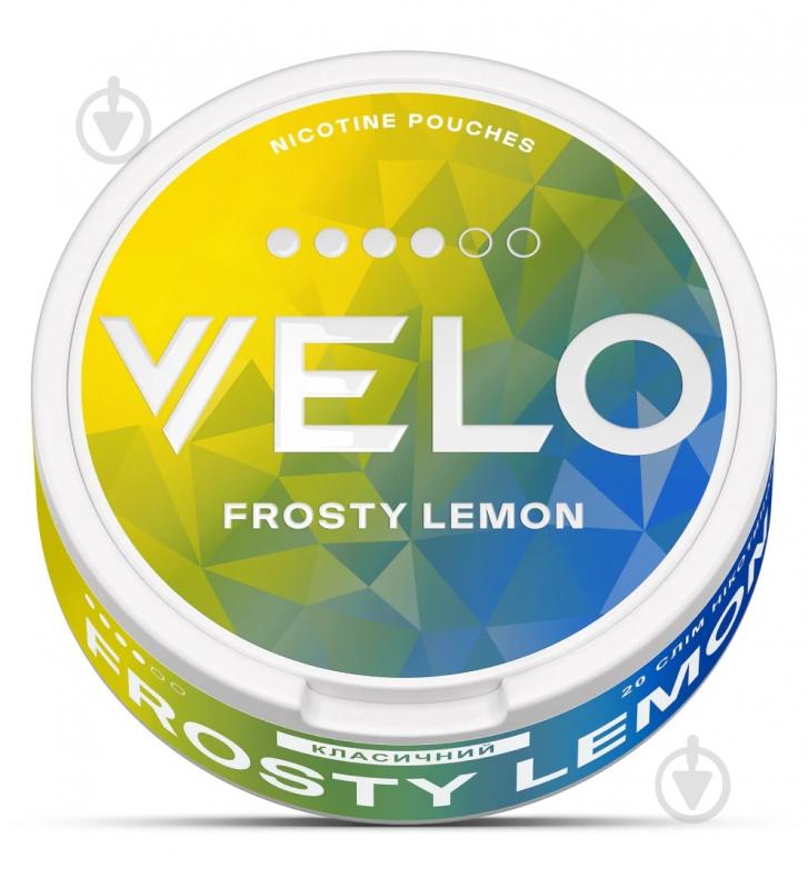 Тютюн жувальний Velo Нікотинові паучі Frosty Lemon 10.9 мг - фото 4