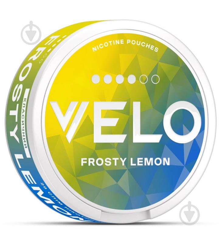 Тютюн жувальний Velo Нікотинові паучі Frosty Lemon 10.9 мг - фото 2
