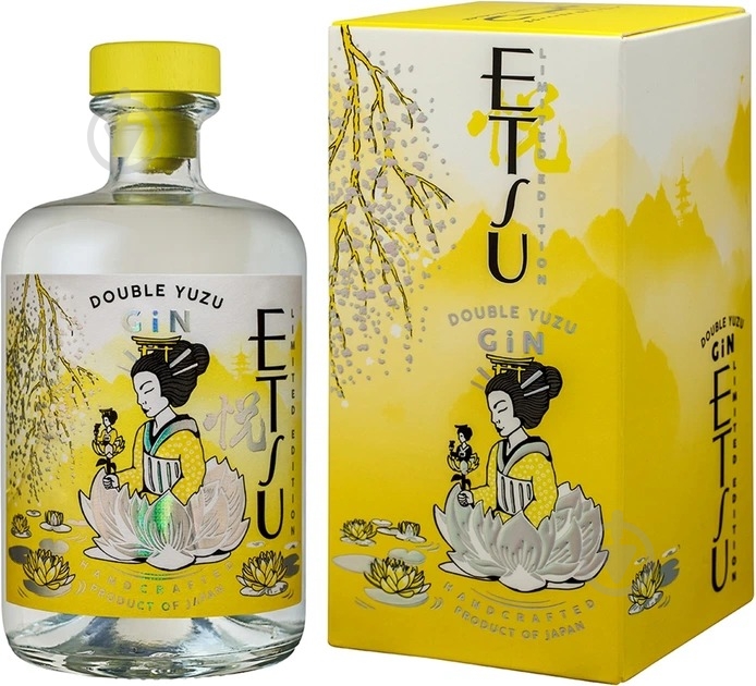 Джин Etsu Yuzu Gin 43 % 0,7 л - фото 1