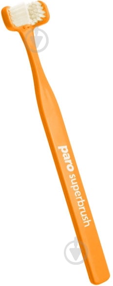 Зубна щітка Paro toothbrush SUPERBRUSH помаранчева 7.724/6 м'яка - фото 1