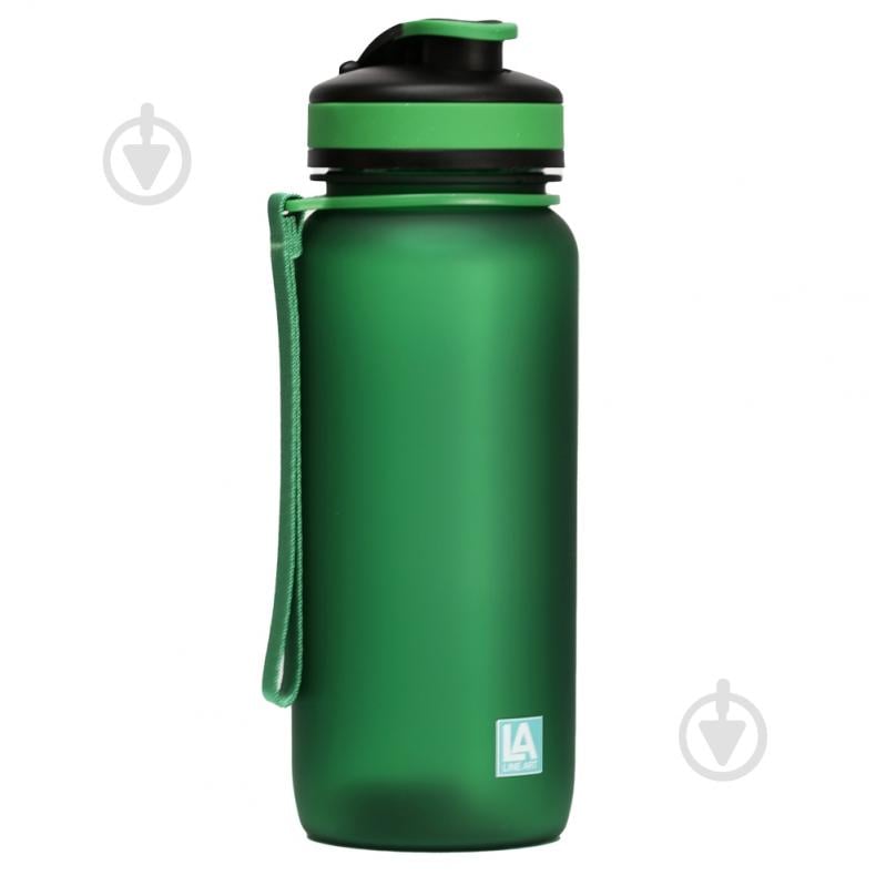 Бутылка для воды Line Art Flores 650 мл зеленая - фото 1 Бутылка для воды Line Art Flores 650 мл зеленая - фото 1